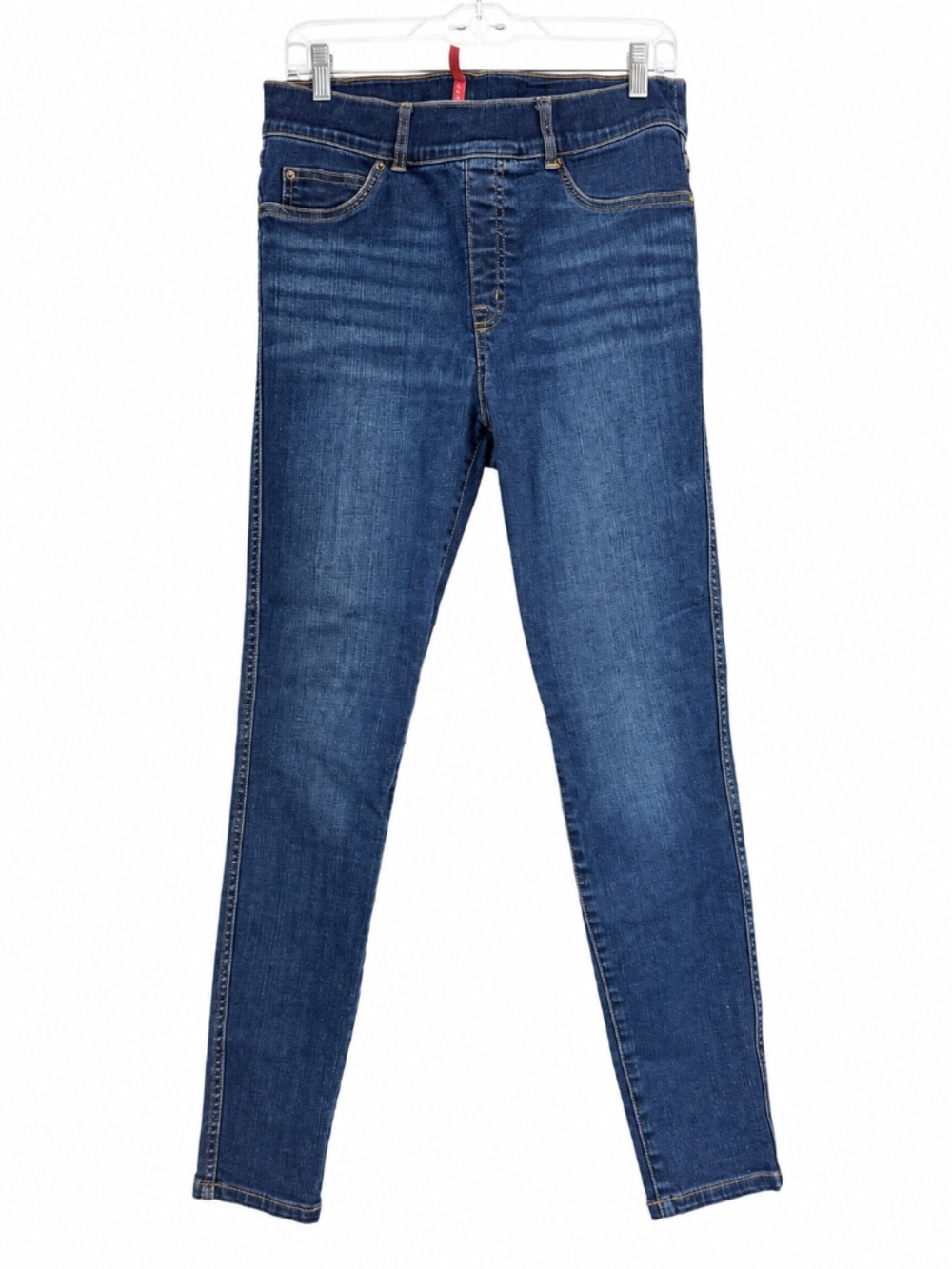 PANX Ankle Skinny Pull-On Jeans Size L Dark Wash